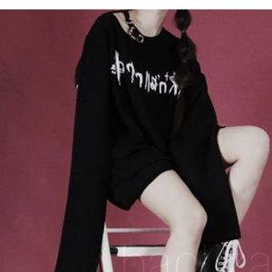 Black sweater